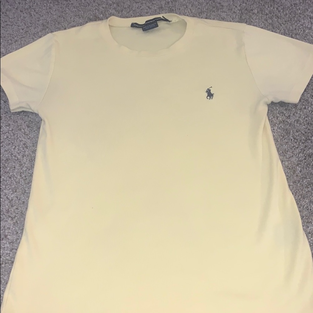 🌼Yellow Ralph Lauren short sleeve shirt